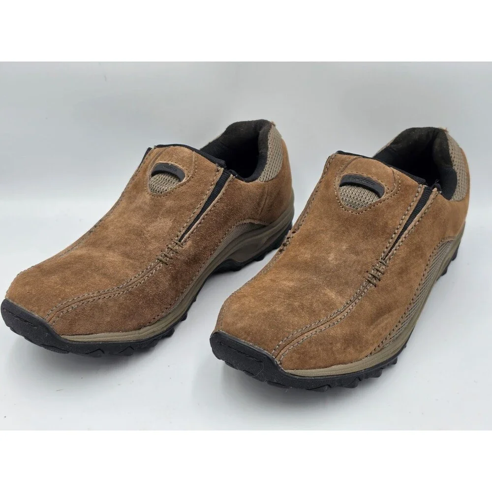New Balance 755 Mens Size 8.5 D Brown Suede Casual Slip On Shoes MW755BN